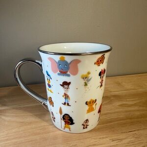 Disney 100 Character Mug Cup with Silver Rim 100 Years of Magic
